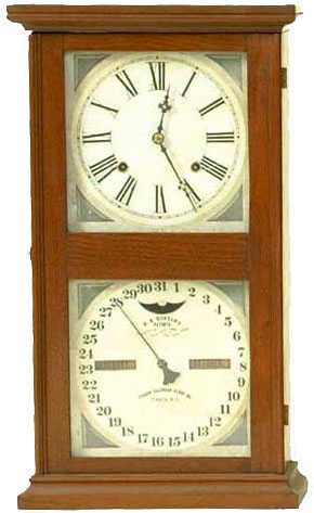 Ithaca Clock Company Farmers Flat Top