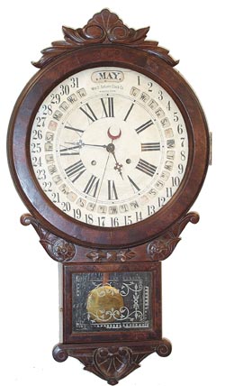 Gilbert Clock Company  Office Drop Calendar