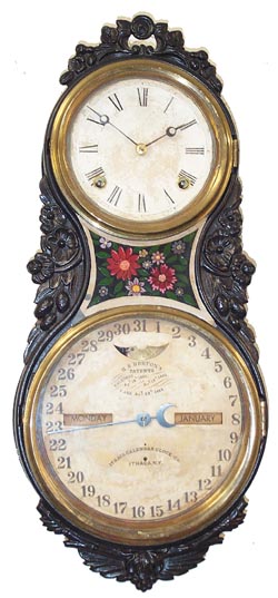 Ithaca Calendar Clock Company Large Iron Case