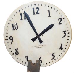 E Howard and Company Marble Dial Clock, Model 21