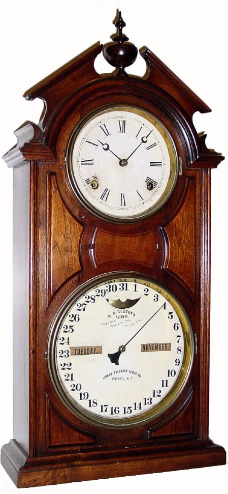 Ithaca Calendar Clock Company No. 8 Shelf Library