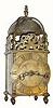 C.1890, English, 2-Fusee Lantern Clock, mixed origin.