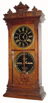 Ithaca Calendar Clock Company No. 6 1/2, Belgrade, Shelf