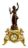 Japy Freres Antique Statue Clock, 