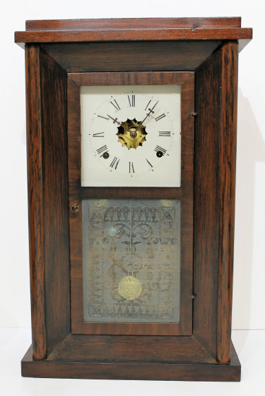 Antique Andrews fusee shelf clock Clock