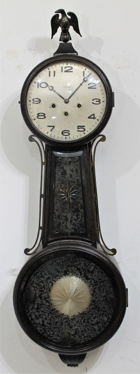 Antique Ansonia Banjo No. 3 Clock