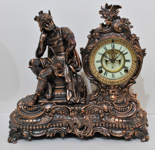 Antique Ansonia Hermes Clock