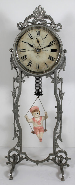 Antique Ansonia Jumper No. 2 Clock — Antique Clocks Price Guide