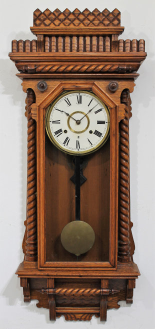 Antique Ansonia Queen Anne Clock