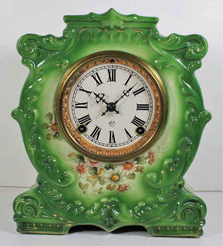 Antique Ansonia Tram Clock