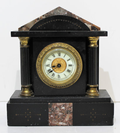 Antique Ansonia miniature marble Clock