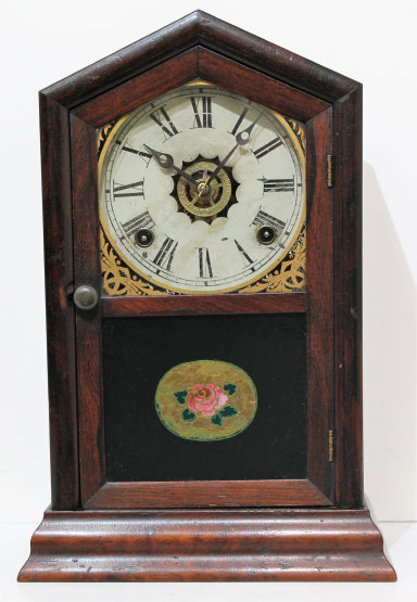 Antique Atkins Diamond Clock