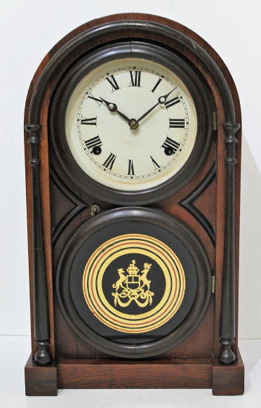 Antique Atkins Round Top No. 2 Clock
