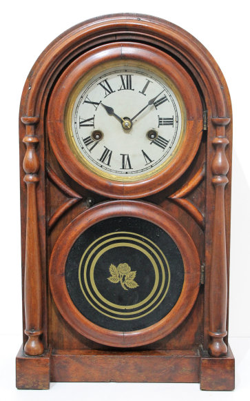Antique Atkins Round Top No. 3 Clock