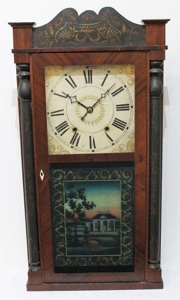 Antique Atkins & Downs C&S Clock
