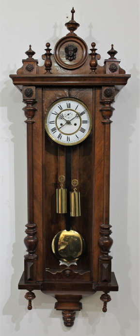 Antique Austrian 2 wt Vienna Clock