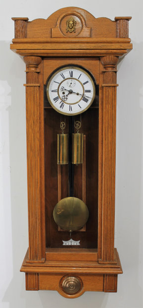 Antique Austrian 2 wt Vienna Clock