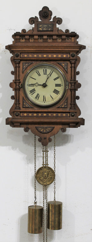 Antique Austrian small box wall clock Clock
