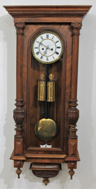 Antique Becker 2 wt Vienna Clock