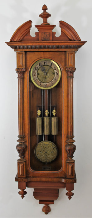 Antique Becker grand sonnerie Vienna Clock