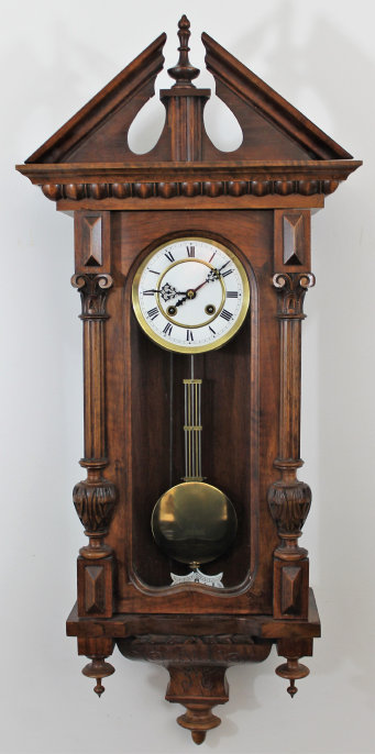Antique Becker spring driven vienna Clock