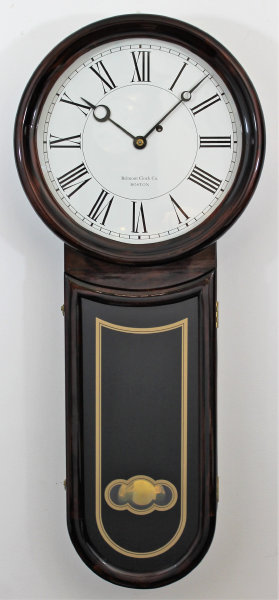 Antique Belmont Clock Co No. 5 Regulator keyhole Clock
