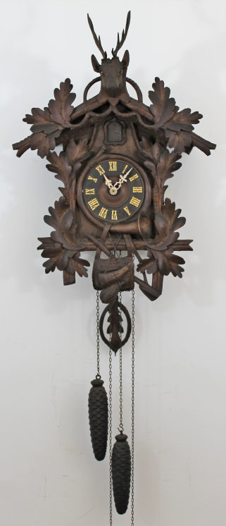 Antique Black Forest cuckoo - hunter's Clock — Antique Clocks Price Guide