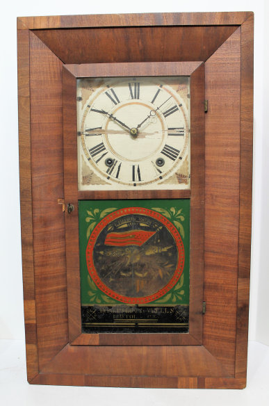 Antique Boardman & Wells OG Clock — Antique Clocks Price Guide