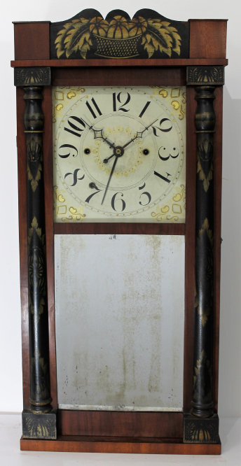 Antique Boardman looking glass Clock