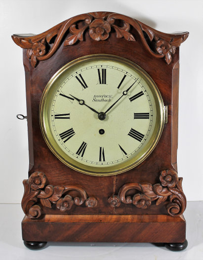 Antique Bostock bracket clock Clock