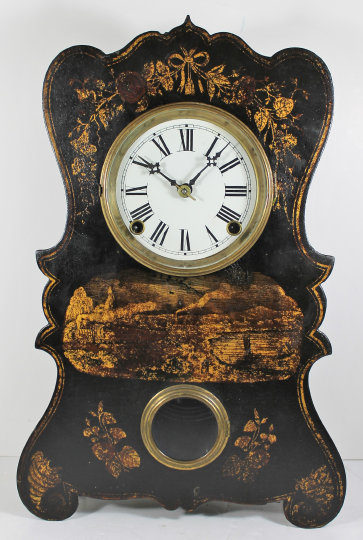Antique Brewster & Ingrahams iron front Clock — Antique Clocks Price Guide