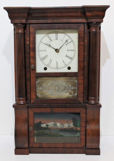 Antique Brewster miniature empire Clock