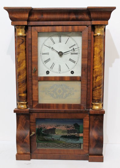Antique Brewster miniature empire Clock