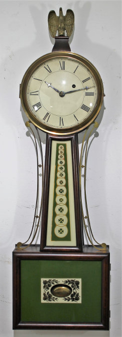 Antique Chelsea Shamrock banjo Clock