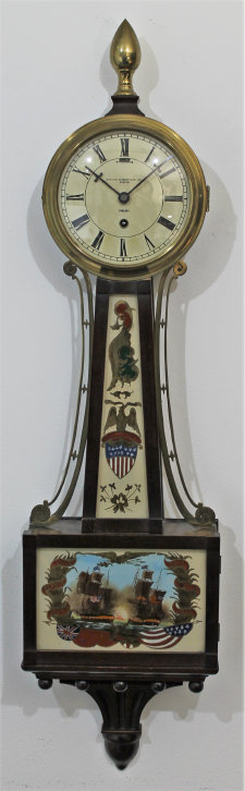 Antique Chelsea Willard banjo Clock