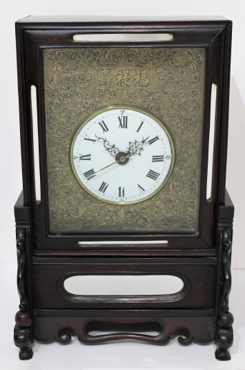 Antique Chinese bracket clock Clock