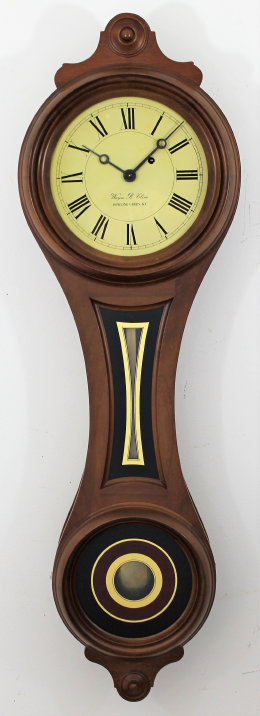 Antique Cline No. 10 Regulator Clock — Antique Clocks Price Guide