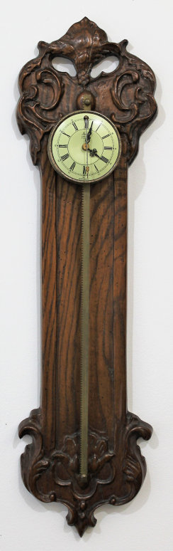 Antique Colonial sawtooth Clock — Antique Clocks Price Guide