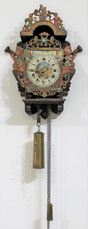 Antique Dutch Friesland Stoelschippertje (ship’s clock) Clock — Antique Clocks Price Guide