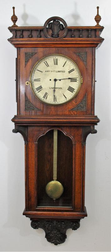Antique English Tavern clock Clock — Antique Clocks Price Guide