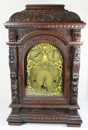 Antique English bracket chime - 4 gong Clock — Antique Clocks Price Guide