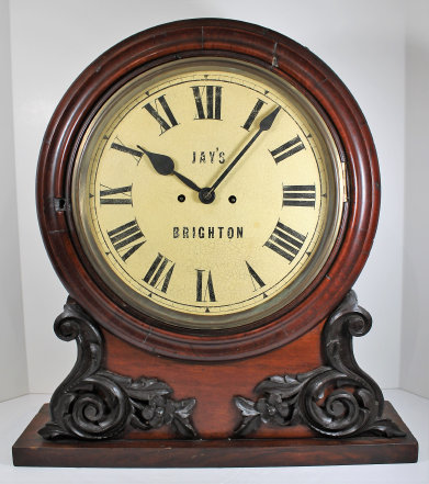 Antique English fusee mantel Clock — Antique Clocks Price Guide