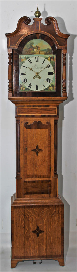 Antique English tall case Clock — Antique Clocks Price Guide