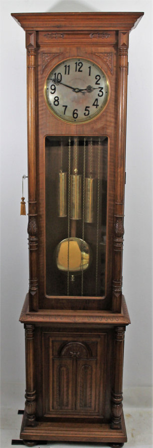 Antique Furtwangler & Sohn chiming hall clock Clock — Antique Clocks Price Guide