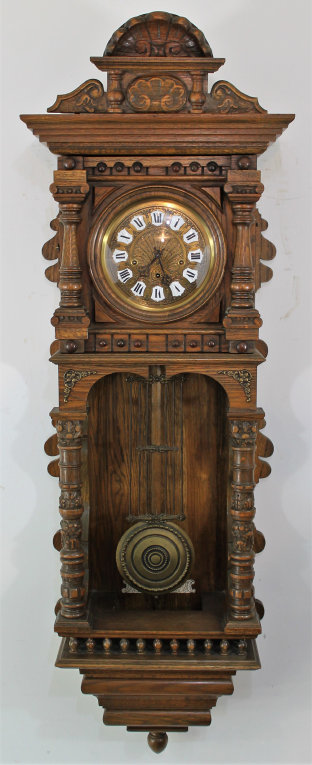 Antique Gazo La Mesa wall chime Clock — Antique Clocks Price Guide