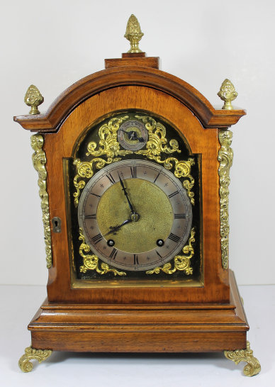 Antique German bracket Clock — Antique Clocks Price Guide