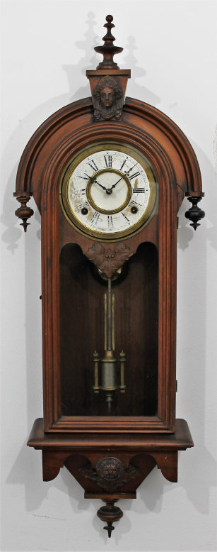 Antique Gilbert Pendant Clock — Antique Clocks Price Guide