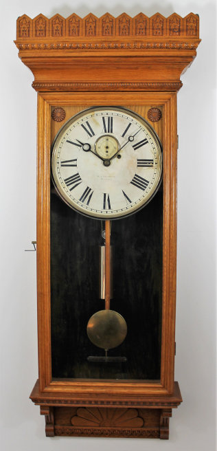 Antique Gilbert Regulator No. 14 Clock — Antique Clocks Price Guide