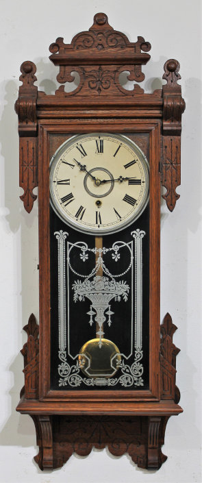 Antique Gilbert Thespian Clock — Antique Clocks Price Guide