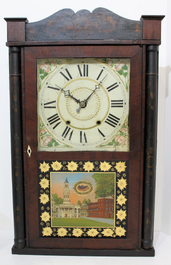 Antique Hall, Asaph C&S Clock — Antique Clocks Price Guide